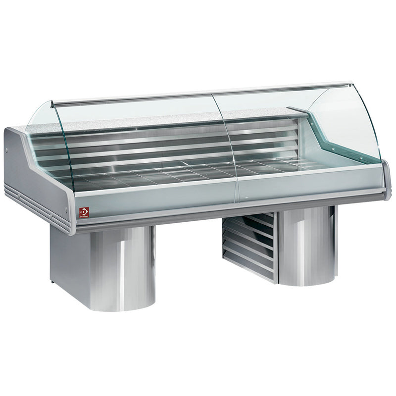 Diamond SG15B/A1-R2 Refrigerated Display Counter with Curved Glass, 1500mm