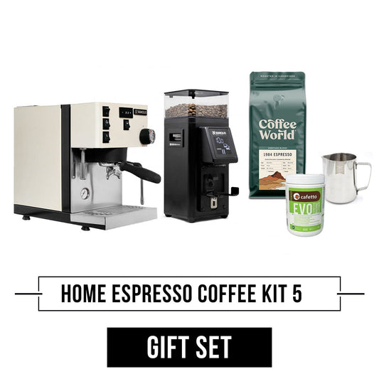 Home Espresso Coffee Bundle #5 – Rancilio Pro X + Stile (Gift Set)