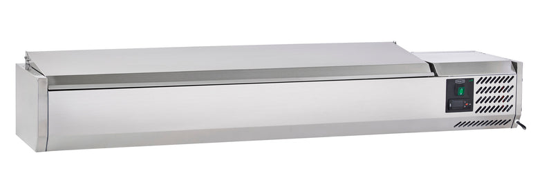 Sterling Pro Cobus SPT1600-330-SS Topping Well with Stainless Steel Lid, 7 x GN1/4