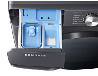 Samsung 18kg Large Capacity Washing Machine, C Rated in Black