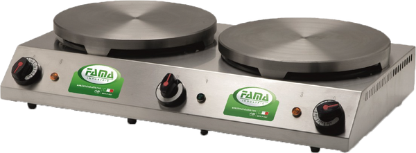 Fama CPD Double 350mm Electric Crepe Maker, 4.8kW