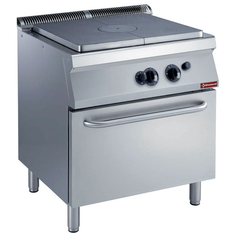 Diamond G17/TF8-N 1 Whole Hob Freestanding Gas Range Cooker on Gas Oven