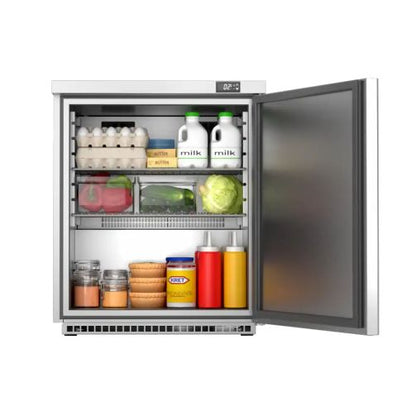 Foster Single Door Undercounter Cabinet Refrigerator, 200 Litres