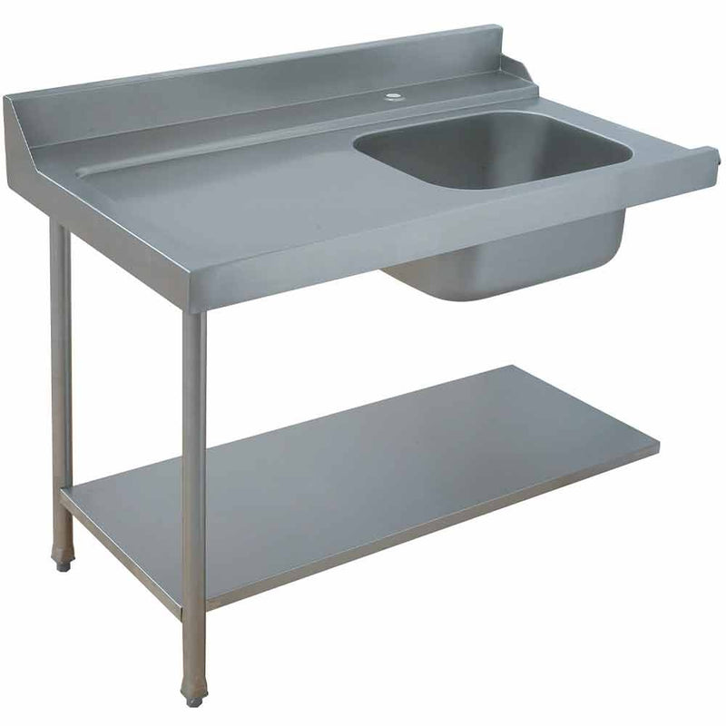 Diamond DLV-S12 Left Hand Side Pre-Wash Table (All Models)