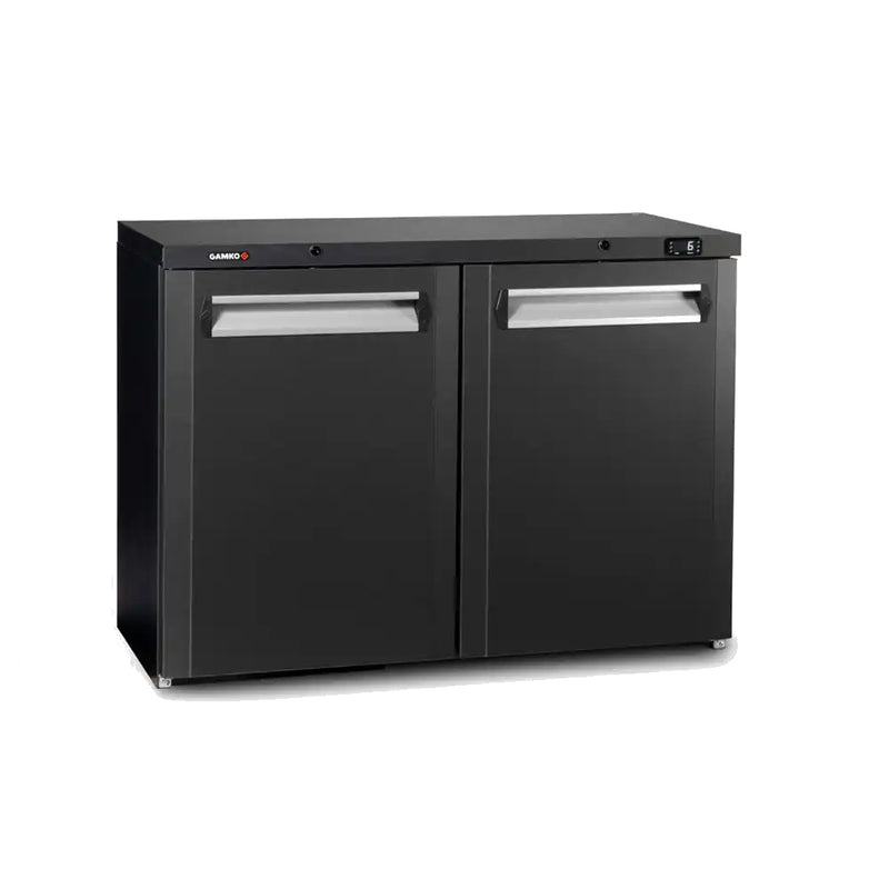 Gamko Maxiglass MG3/275 Hinged Solid Anthracite Triple Door Undercounter Bottle Cooler, 328 Litres