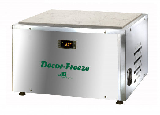 Decor-Freeze - Refrigerated decorating plate for chocolate