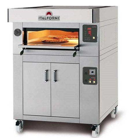 Italforni LSB-1 Heavy duty single deck pizza oven - 6 x 12" pizzas