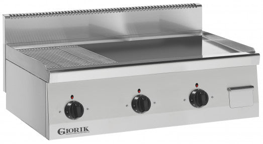 Giorik Snack 60 LGE6963X - 1000mm Slimline Electric griddle - 1/3 Ribbed + 2/3 Smooth