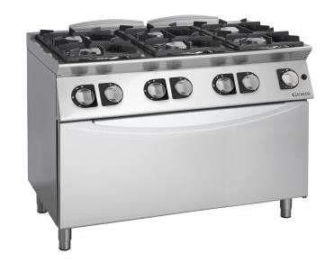 Giorik ECG760H - 6 Burner gas range with Maxi oven
