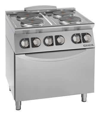 Giorik CE74TE - 4 Ring electric range