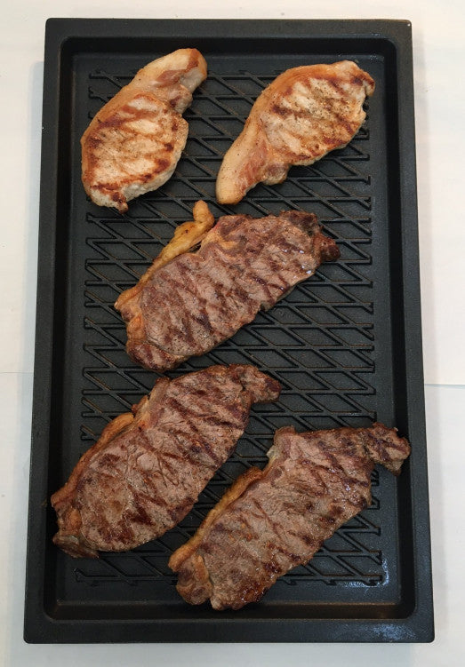 25333-BBQ - 1/1gn Lotan coated non stick Chargill grilling plate