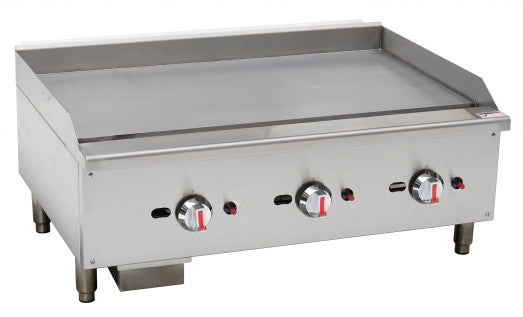 Chefs Range EGG36S - 36"  Gas griddle - smooth plate