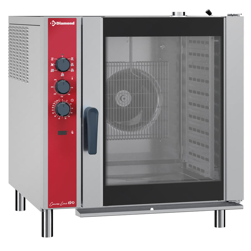 Diamond CFE101/N Electric Convection Oven with Automatic Humidifier, 17.3kW