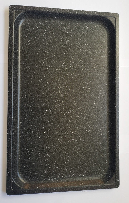 PN1120E - 1/1gn Aluminium Black Enamel Non Stick pan 20mm deep -