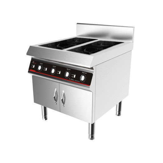Chefs Range GXIH4-3B/RT  70 LINE  Floorstanding 4 Ring Induction hob - 4 x 3.0kw power