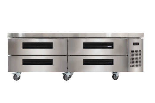 Chefs Range CB72TN Low Level fridge Chefs drawer - 2 x 1/1gn per drawer