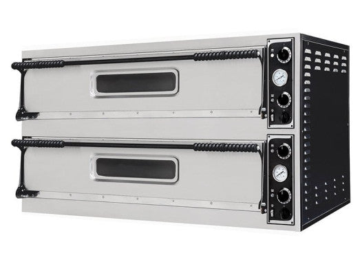 Chefs Range XL22LEU  Slimline twin deck electric pizza oven - 4 x 16" Pizzas