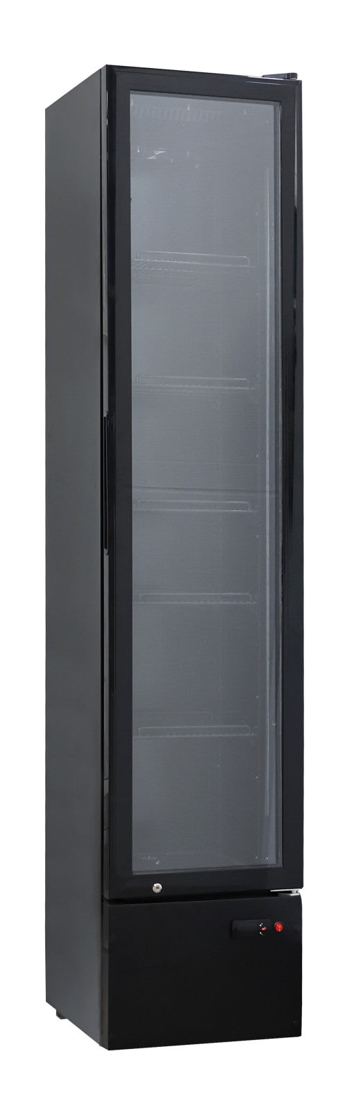 Chefs Range GDSP160P - 160Ltr Slimline Glass door fridge merchandiser
