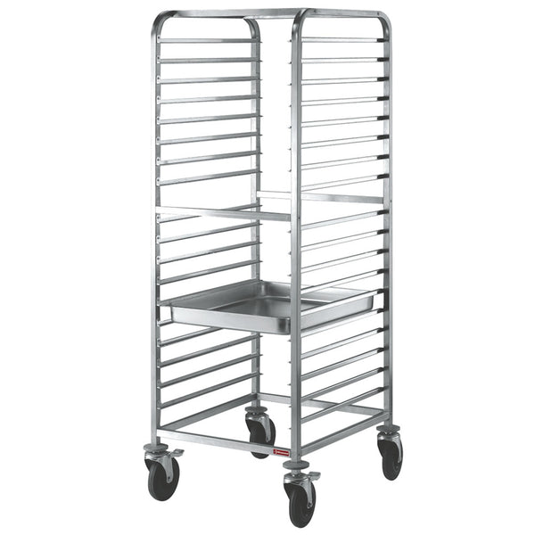 Diamond CG220/B Stainless Steel Plate Trolley, 20 x 2/1 GN