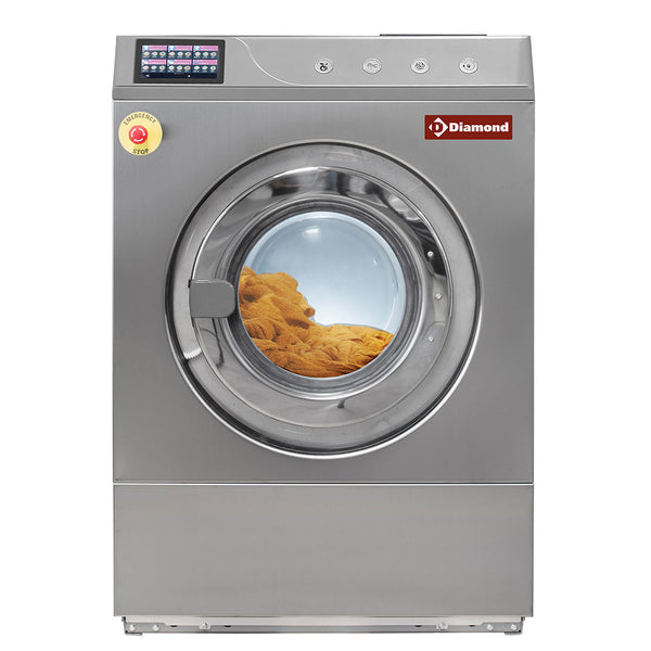 Diamond DLW11-TS/D Stainless Steel Front Loading Washer, 11kg