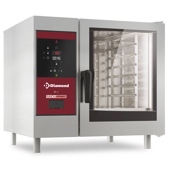 Diamond SBGS/XC-06 Gas Steam Convection Boiler Oven, 6 x 1/1 GN