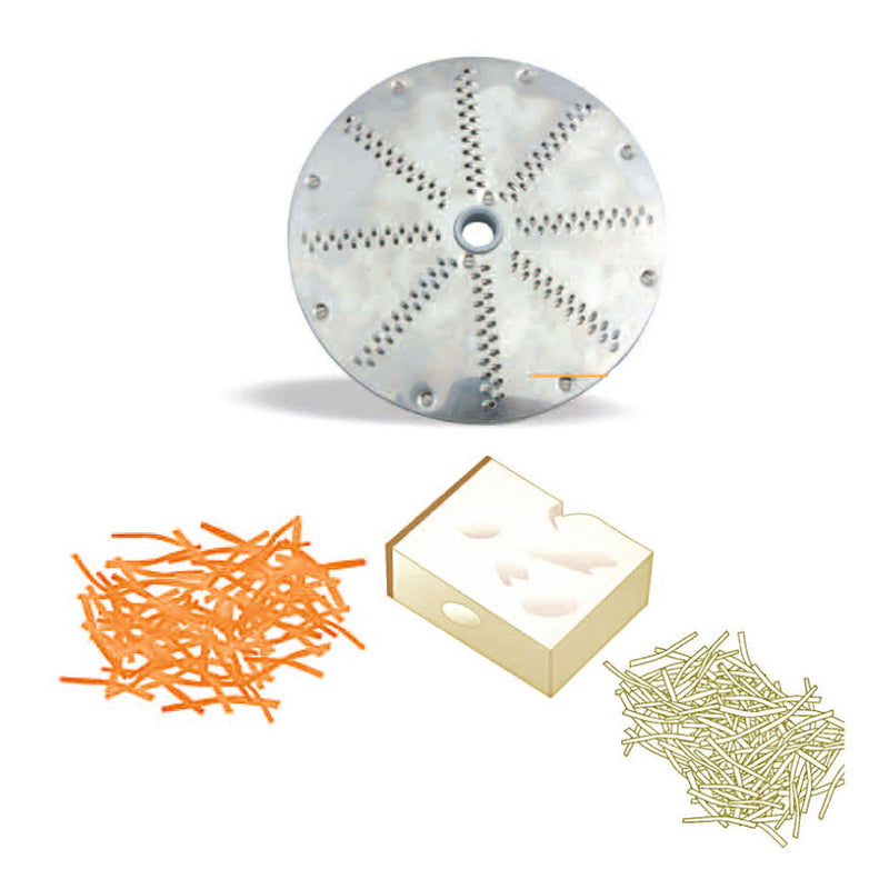 Diamond M7/K Grater Disc Mozzarella Cheese, 7mm