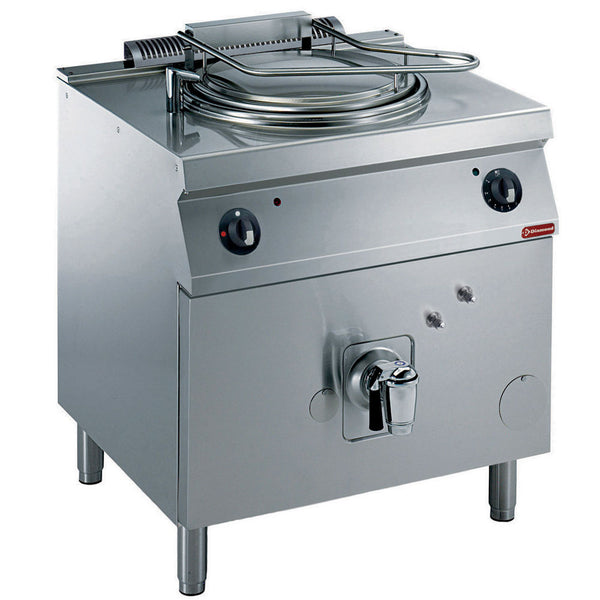 Diamond G17/M60I8-N Gas Indirect Heating Rounded Kettle on Board, 60 Litres