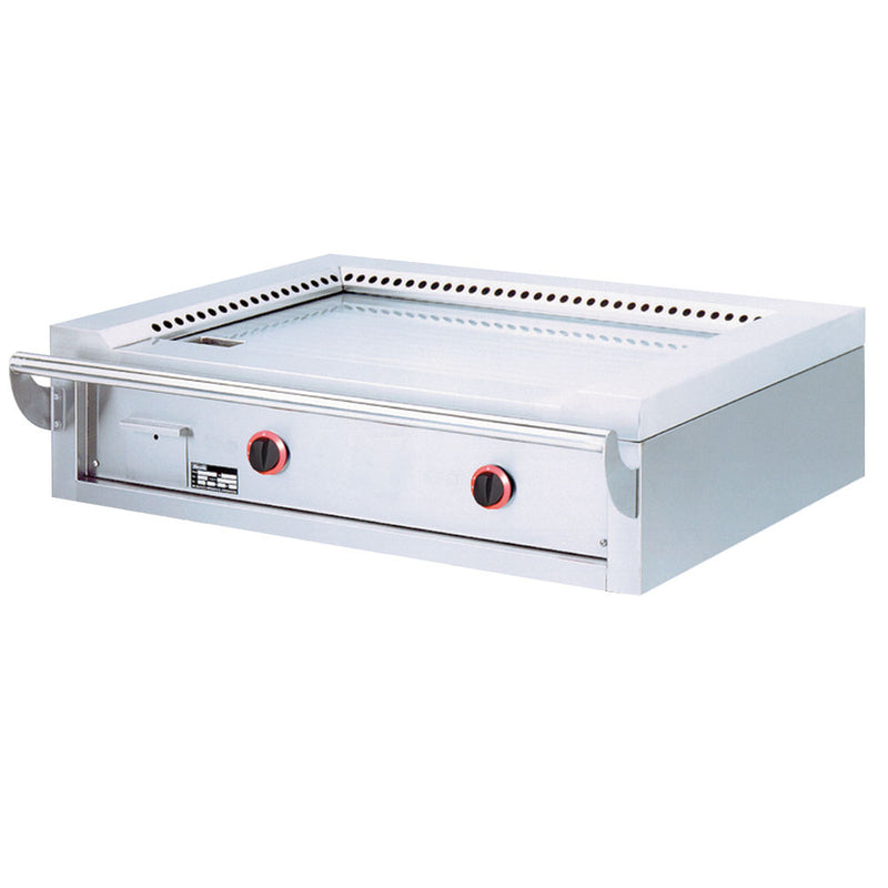 Diamond TPG2-12/T Tabletop 2 Area Gas Teppanyaki Plate