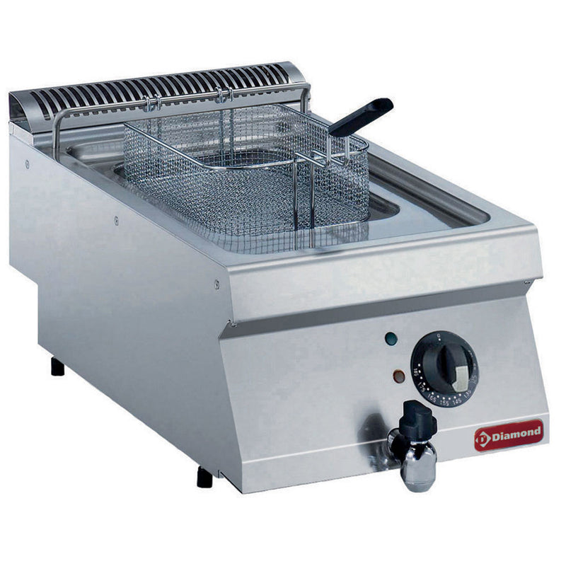 Diamond E17/F74T-N Single Basket Countertop Electric Fryer, 5.4kW