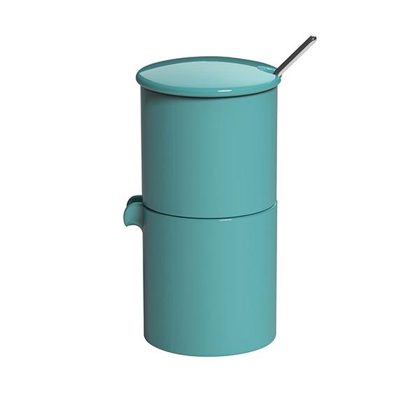 Loveramics Bond Sugar And Creamer + Spoon Set (Teal) 90ml