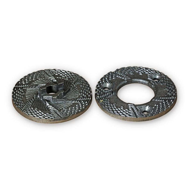 Pair of Steel Discs – coarse – for Diamant D525 Grain Mill