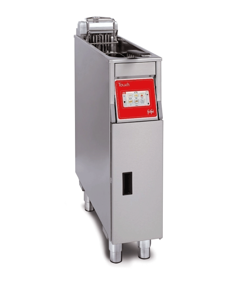 FriFri Touch 211 electric free-standing single tank fryer.