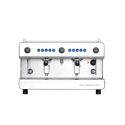 Iberital IB7 Tall (2 Group) White – Fully Automatic-Electronic Espresso 2850W