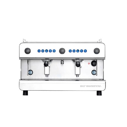 Iberital IB7 Compact Tall (2 Group) Fully Automatic-Electronic Espresso Red 2850W