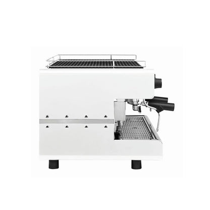 Iberital IB7 – Tall Gloss White (2 Group) Fully Automatic-Electronic Espresso