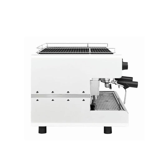 Iberital IB7 – Tall Gloss White (2 Group) Fully Automatic-Electronic Espresso
