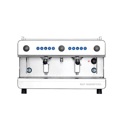 Iberital IB7 – Tall Gloss White (2 Group) Fully Automatic-Electronic Espresso