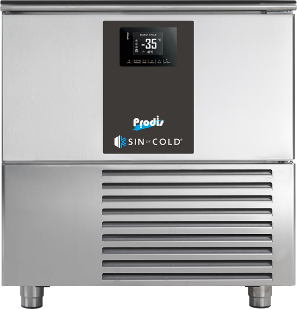 Prodis Sincold MXE5.20 Counter Height Blast Chiller 5 Tray / 20kg Capacity