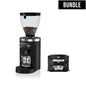 Mahlkonig E80 GBW Coffee Grinder Electronic/On Demand + Puqpress M5 Automatic Tamper (Available in 58mm or 58.3mm) (Black)