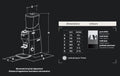 Mazzer Kold S Electronic Coffee Grinder (Electronic) – Black