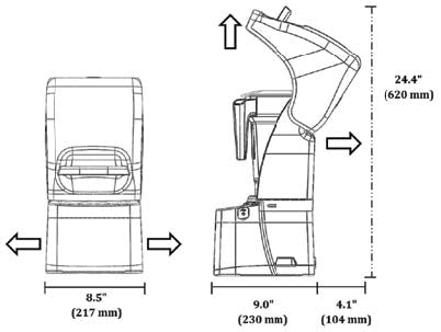 Blendtec Professional 800 incl. WildSide+ Jar (Domestic Use)