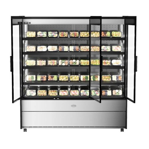 Foster EcoShow Multideck with Triple Glass Doors, 1795mm