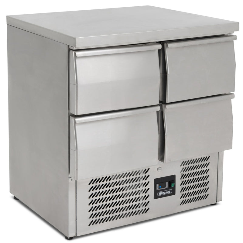 BLIZZARD Compact Four Drawer Counter Refrigerator