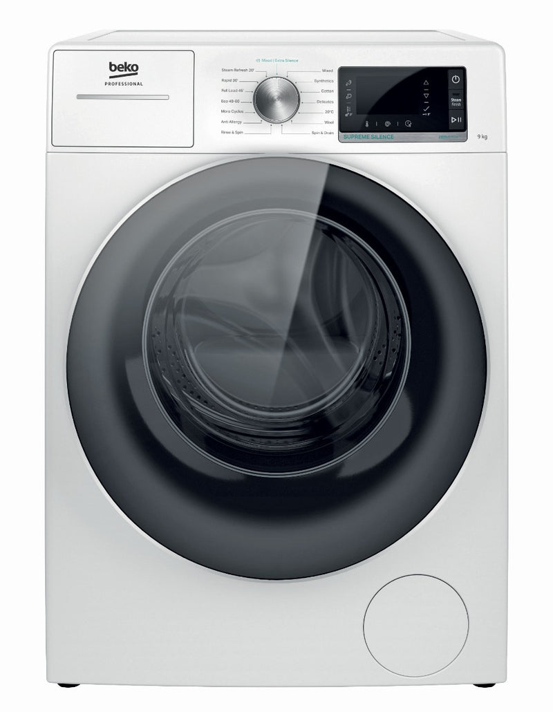 Beko Professional AWB912-PRO-BP Commercial Washer, 9kg