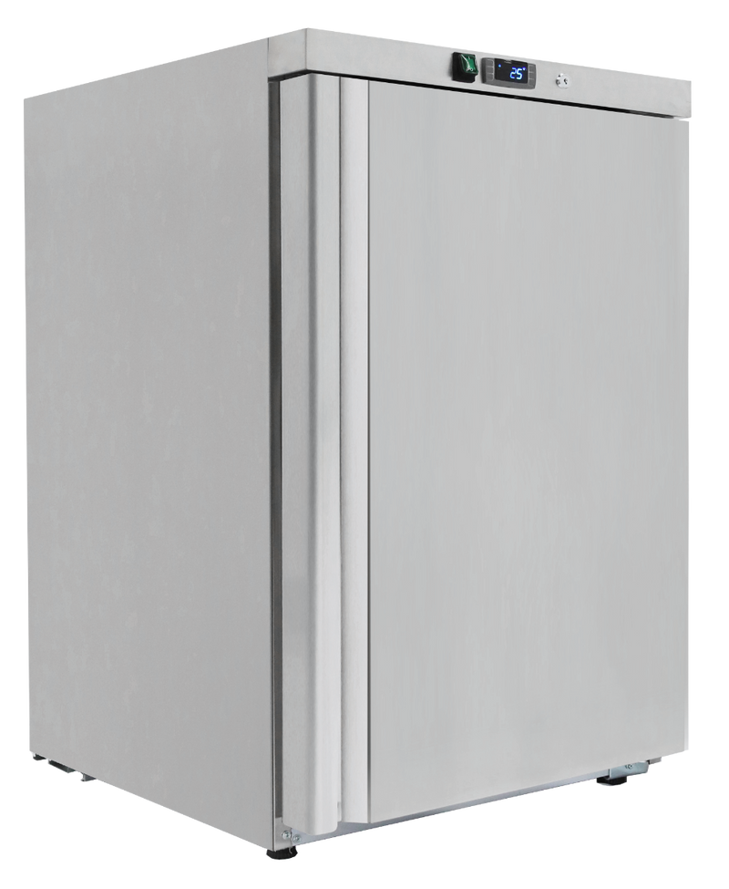 Sterling Pro Cobus SPR200S Single Door Stainless Steel Undercounter Refrigerator, 140 Litres