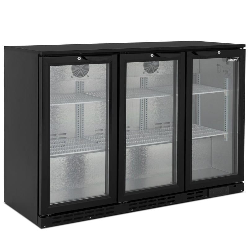 BLIZZARD Triple Hinged Glass Door Bottle Cooler