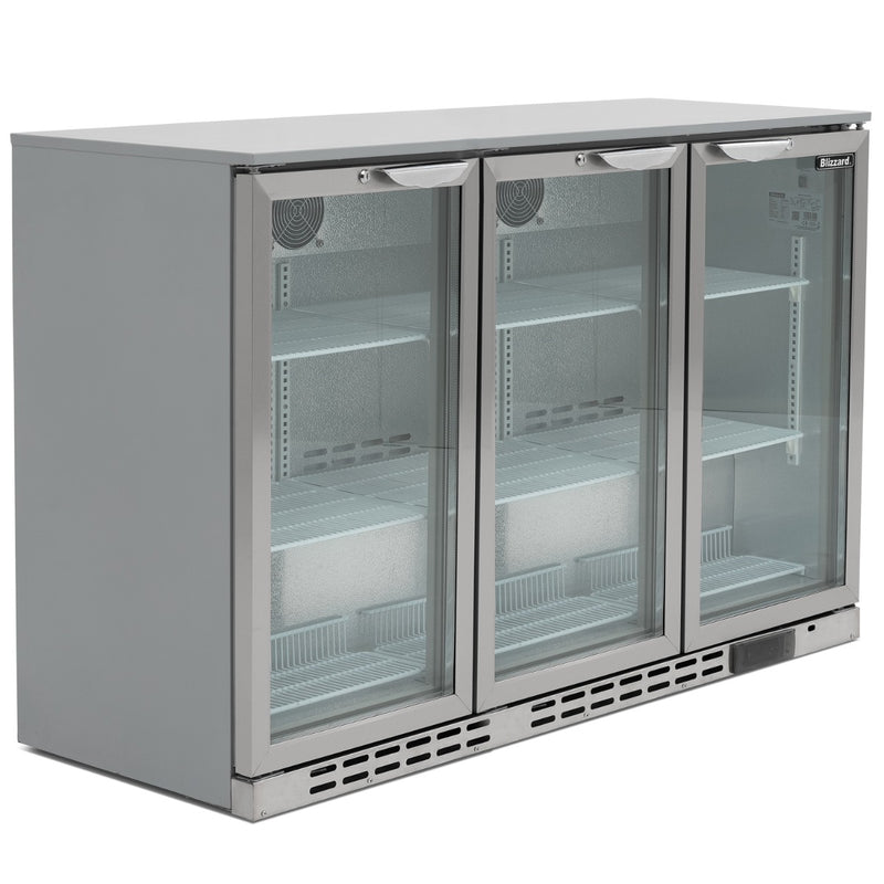 BLIZZARD Triple Hinged Glass Door Bottle Cooler