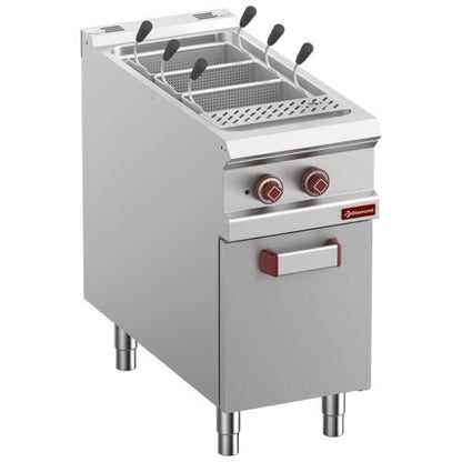 Diamond 6 Basket Freestanding Electric Pasta Cooker on Neutral Closed Cupboard, 9kW