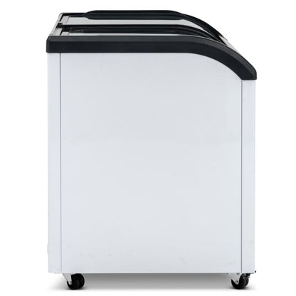 BLIZZARD 220L Curved Glass Lid Freezer