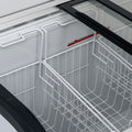 BLIZZARD 320L Curved Glass Lid Freezer